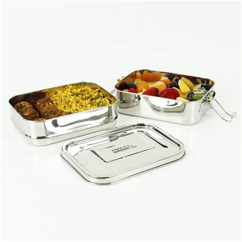 stainless steel lunch box|rectangular small stainless steel boxes.